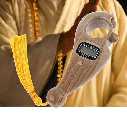 Digital tasbih finger for prayer