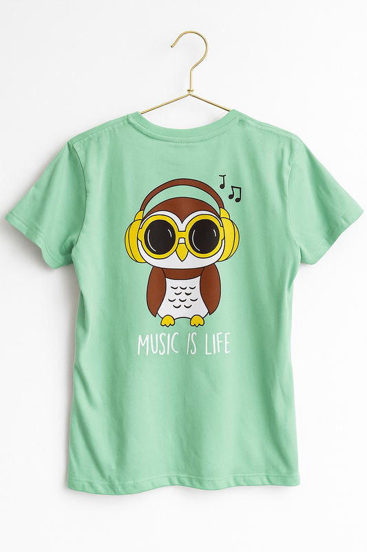 Women’s Cotton Cartoon Printed T-Shirt