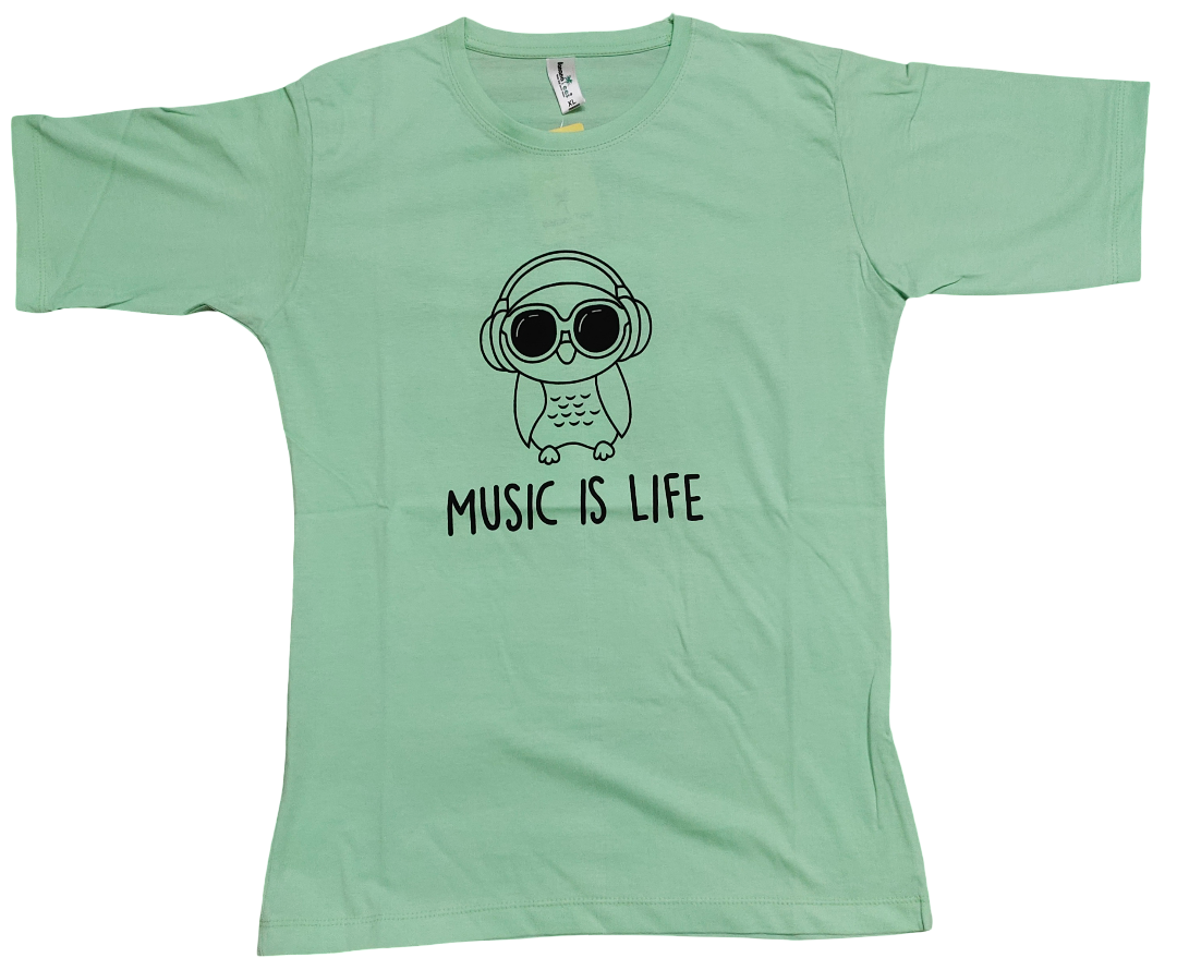 Women’s Cotton Cartoon Printed T-Shirt