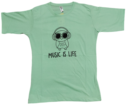 Women’s Cotton Cartoon Printed T-Shirt