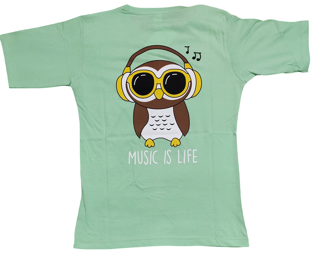 Women’s Cotton Cartoon Printed T-Shirt