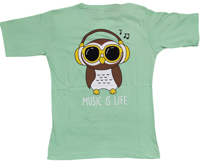 Women’s Cotton Cartoon Printed T-Shirt