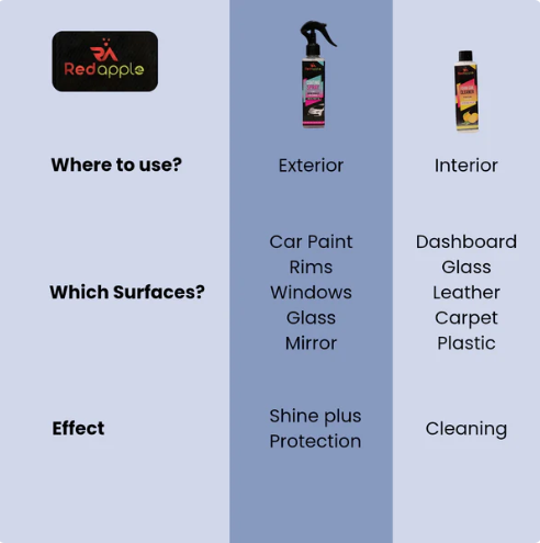 Coating Spray and Foam Car Cleaner 200ml (Combo)